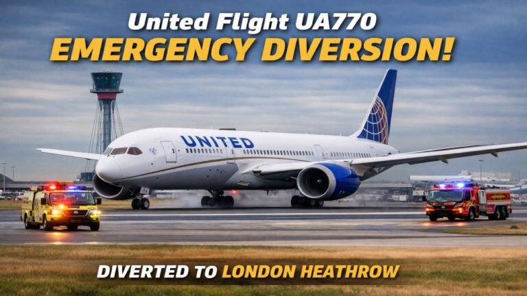 united airlines flight ua770 emergency diversion